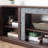 70" Modern TV Stand With 2-Door Storage, Faux Stone Media Console Cabinet, Cherry Large Entertainment Center For Living Room-1985528612-1980250438