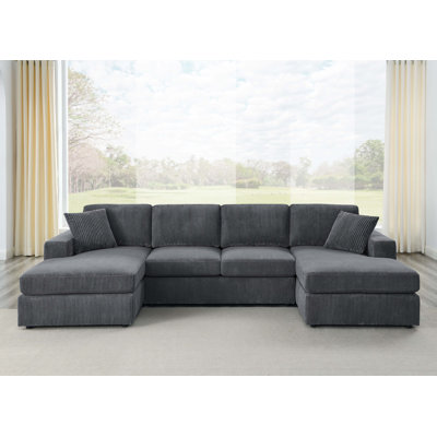 Canapé modulaire rembourré 3 pièces Loette
