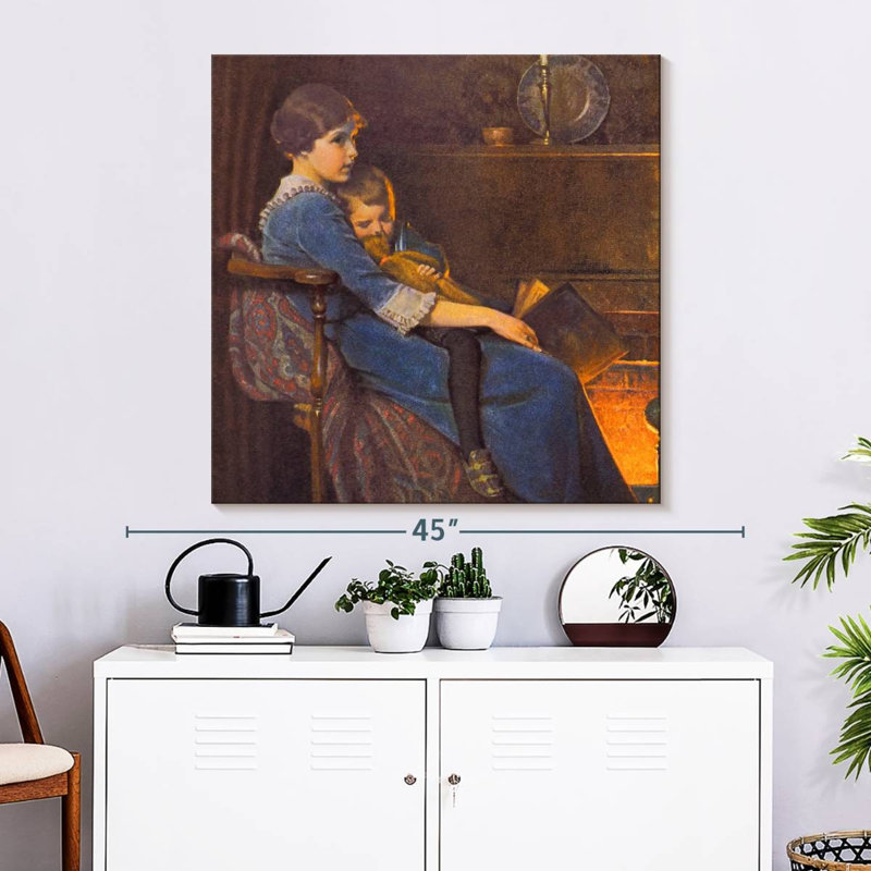 Bedtime 1923, 33" H x 33" W