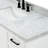 ARIEL Kelly Single Sink Bathroom Vanity with Italian Carrara Marble Top-99405045-124987380