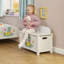 Kids Wooden Mermaid Toy Box