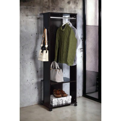 Kolen Espresso Finish Hall Tree