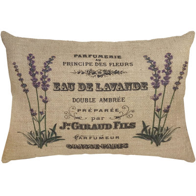Wrobel Jute / Sisal Reversible Throw Pillow