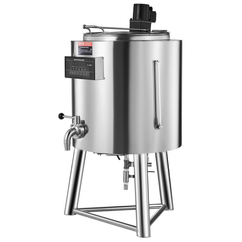 Machine de pasteurisation commerciale du lait 50L pour la stérilisation du lait