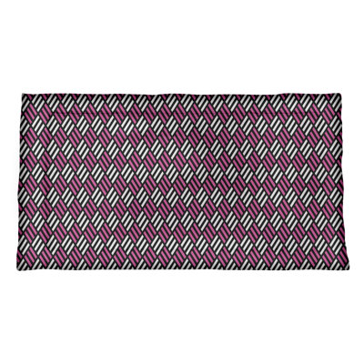 Katelyn  Elizabeth Stripe Diamonds Sham