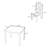 Dining Table Set with 4 Chairs-1244864540