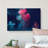 The Jellyfish In Abstract - Wrapped Canvas Print-55303964