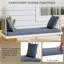Balancelle de patio en bois Topmax-17564537