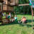 Backyard Discovery Skyfort II Cedar Wood Swing Set with Spiral Tube Slide, Clubhouse, Crow's Nest, and Picnic Table