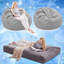 Fauteuil à billes convertible 2 en 1 avec housse amovible-947869682-948656005