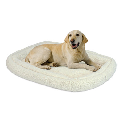 Lit pour animal de compagnie avec traversin MidWest
