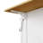 Kitchen Island With Drop Leaf, Power Outlet, And Ample Storage For Modern Kitchens And Dining Rooms-935910997
