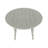 Laguna Round Outdoor Dining Table With Umbrella Hole , 47'' in. W 47'' in. D-71388923