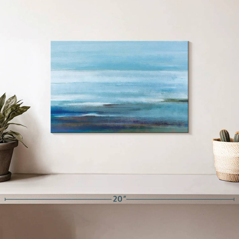 Avery Calm Water Abstract, H 8 po x l 12 po