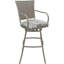 Tabouret de comptoir pivotant intérieur / extérieur - siège de 26 po-900437764-900437767-886224698