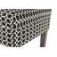 Banc rembourré ikat Terese