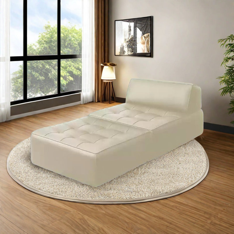Chaise multifonctionnelle en bois massif bricolage, Beige