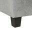 Canapé modulaire de 105 po avec repose-pieds avec rangement, canapé en L avec 2 coussins et porte-gobelets, canapé modulaire avec méridienne réversible pour le salon, gris