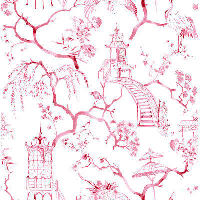 Breene NON-PASTED,UNPASTED Floral Wallpaper