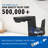 Matte Black Smart LED Bathroom Faucet - Temperature Digital Display, Pull Down Sprayer For RV And Home Sinks-117992895