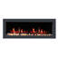 Gloria II Wall-Mounted Electric Fireplace with Smart App Control (Silver)-1146067225