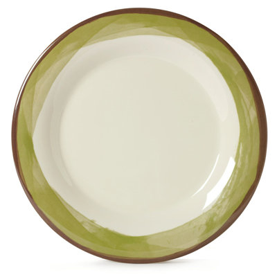  Assiette à salade ou à dessert en mélamine 7,5 po, ensemble de 4