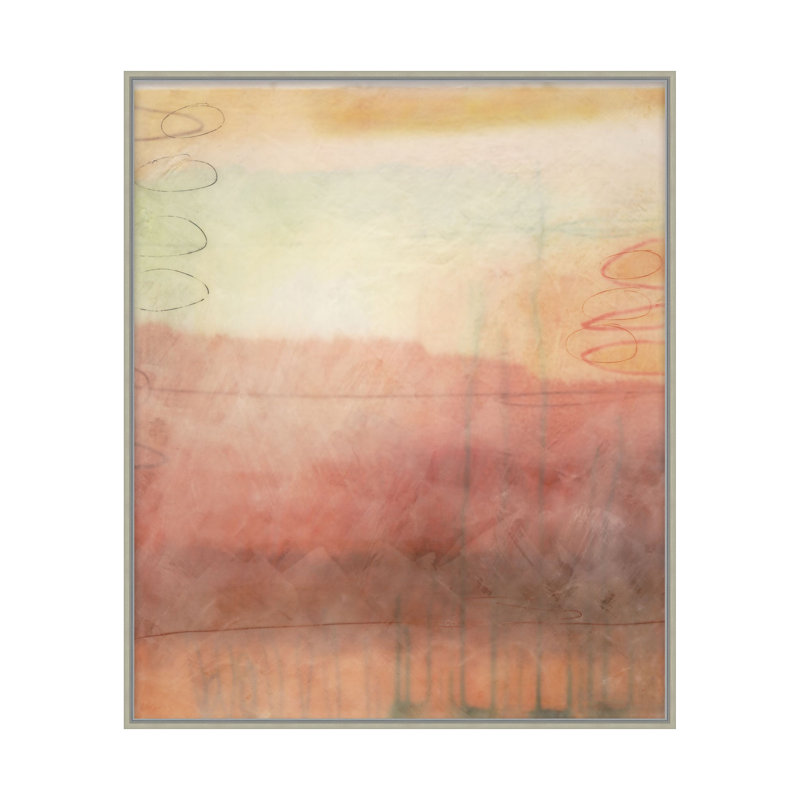 Magenta Fields 1 Print by Studio L57 Affinity, 30.25" H x 25.25" W