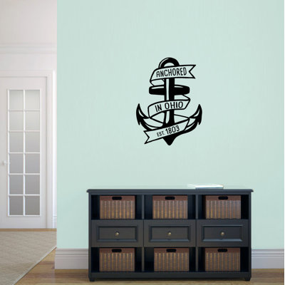 Nautical & Beach Non-Wall Damaging Wall Decal