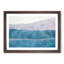 Lone Wolf Abstract - Picture Frame Graphic Art Print-56859552-56859546
