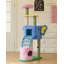 Structure d'escalade simple en bois