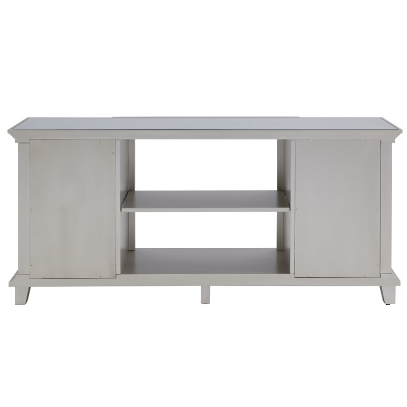 Bradninch TV Stand for TVs up to 55", Silver