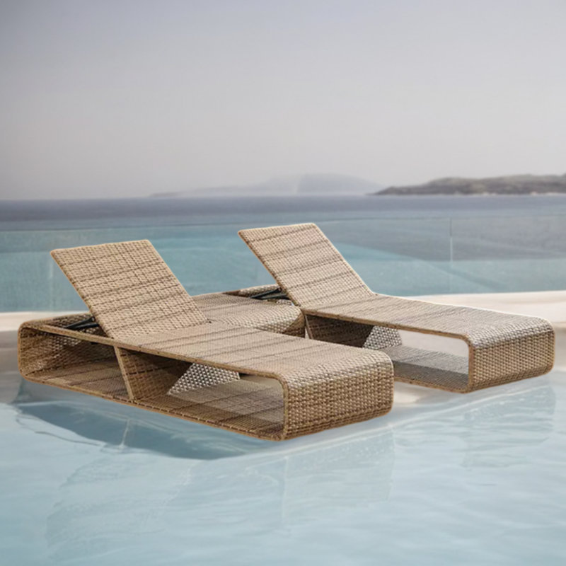 Carouthers Outdoor Chaise Lounge Set