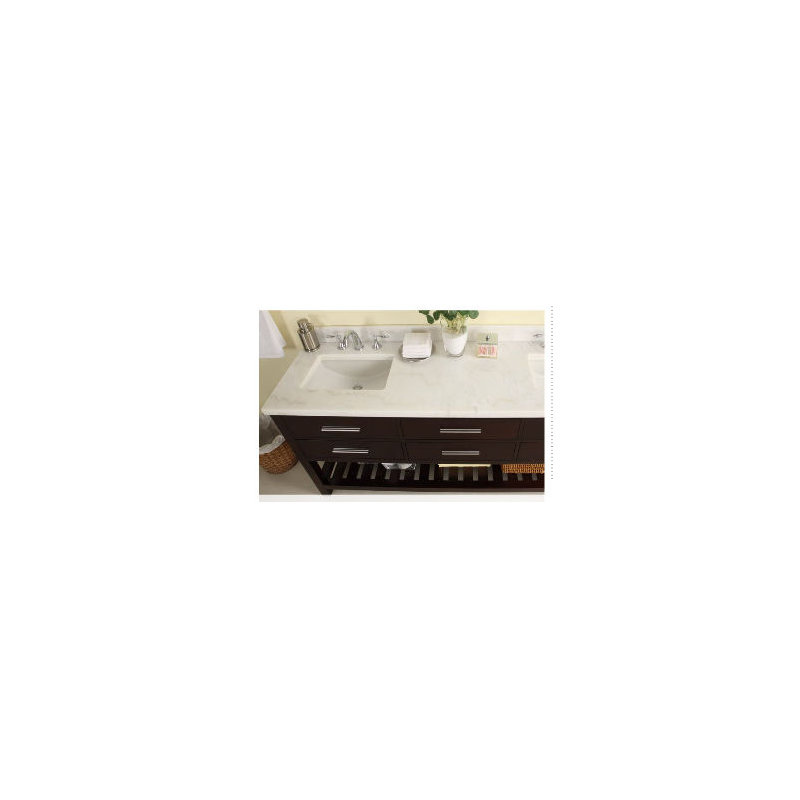 Priva 72" Double Bathroom Vanity Base Only