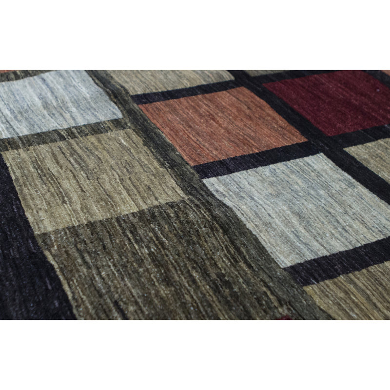 Wool Geometric Area Rug