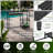 Multi-Layer Storage Metal Patio Bar Table