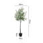 175cm Faux Olive Tree Tree in Freestanding