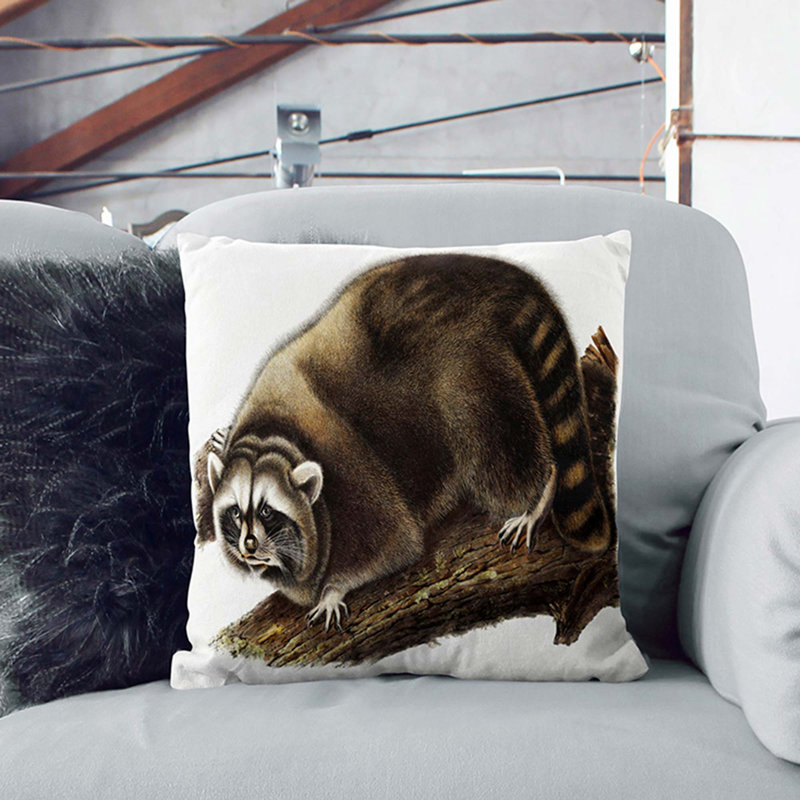 Square Throw Cushion, 40cm H x 40cm W x 15cm D