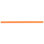 Twist 1/2"x11-3/4" Glossy Ceramic Quarter Round Wall Tile Trim in Orange