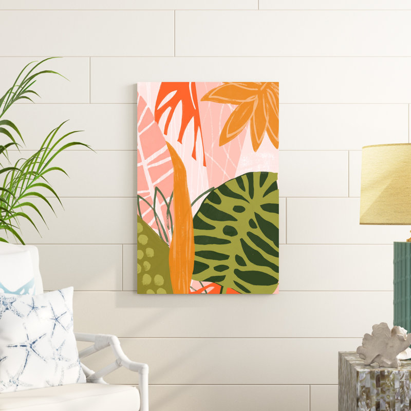 Jungle Collage II, H 36 po x l 24 po x P 1,25 po