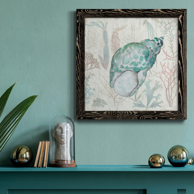 Océan bluff - peinture sur toile encadrée