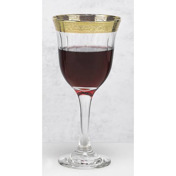 Lorren Home Trends Melania 9oz. Goblet Set & Reviews 