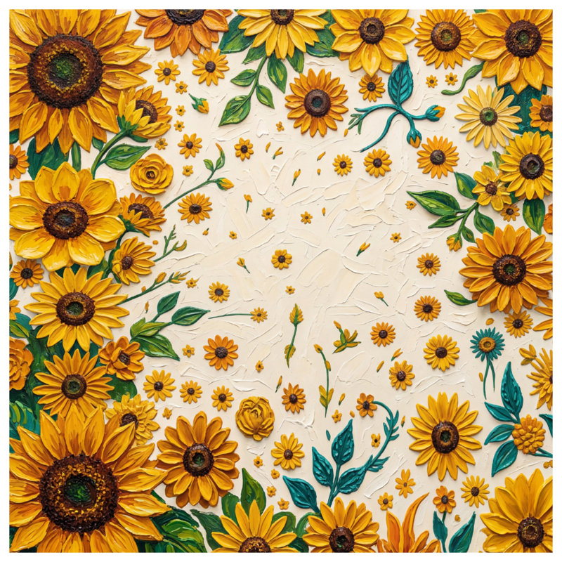 Tapis de bain Sunflower, L 24 po x L 17 po