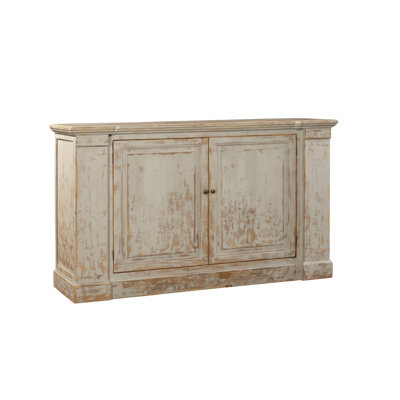 Buffet en bois de pin de 72 po de largeur Stratus
