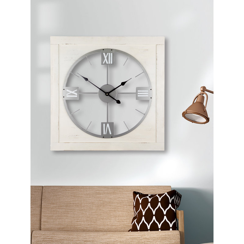 Abdia Wood Wall Clock