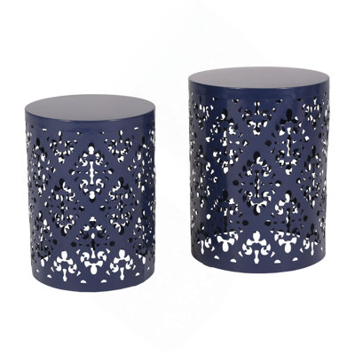 Metal S/2 End Table