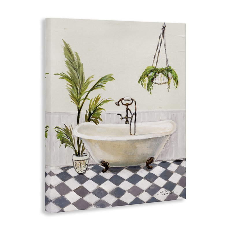  Art mural sur toile Crisp Cottage par Silvia Vassileva, H 20 po x l 16 po