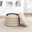 Repose-pieds avec rangement 23,5 po Ashyiah-55432674