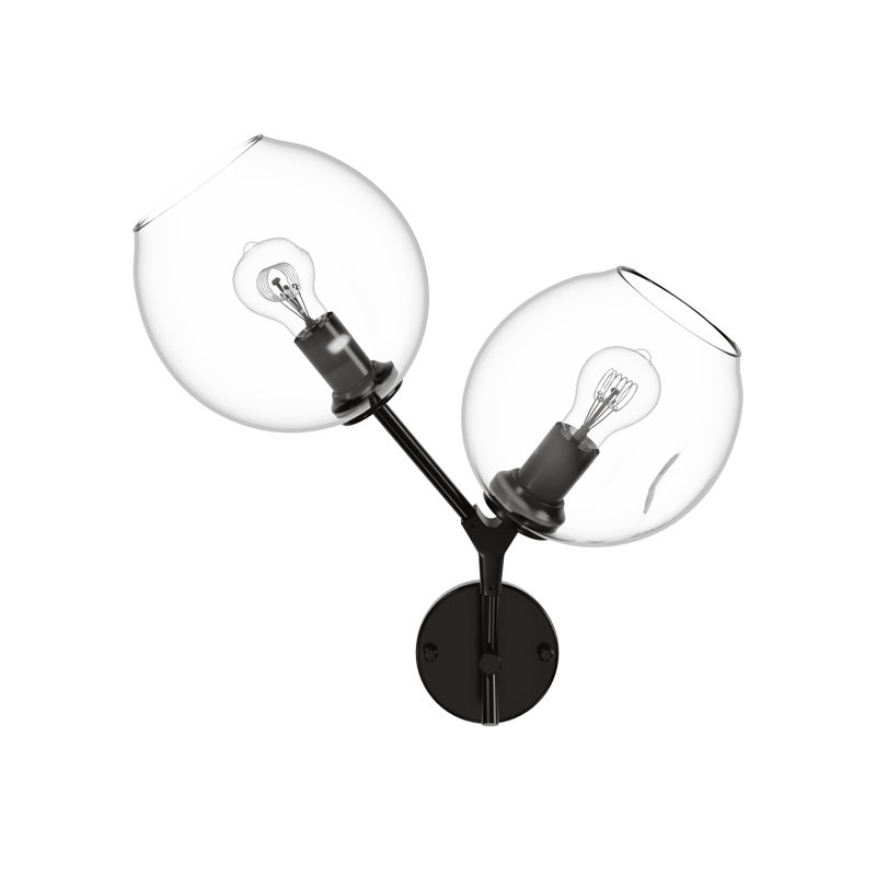 Maclean Armed Sconce, Dark Bronze