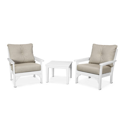 Vineyard 3-Piece Deep Seating Set