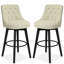 Tabouret de bar et de comptoir pivotant avec cadre en bois massif Malakeh-1407947708-1393578897-1364220387